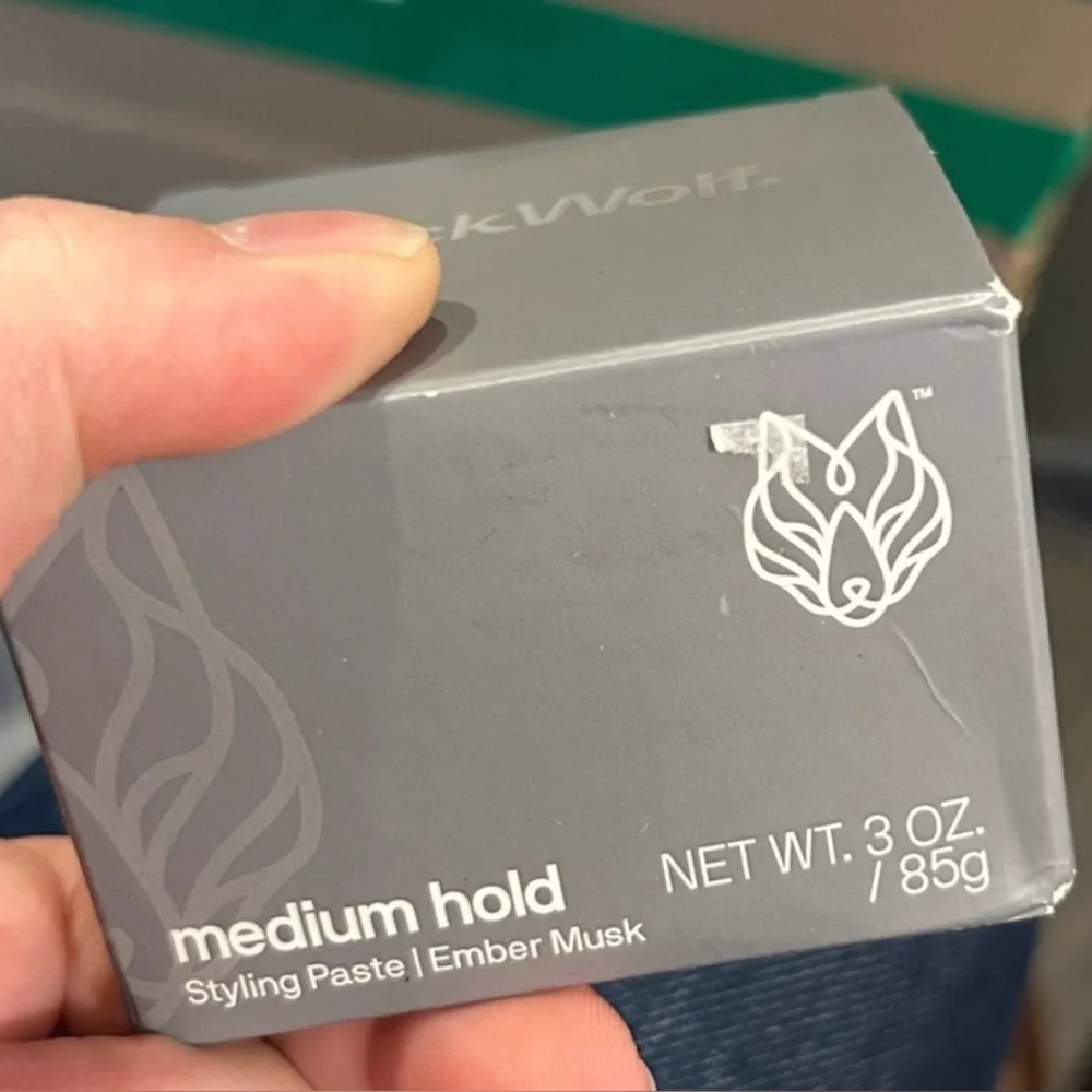BlackWolf Medium Hold Styling Paste for Men